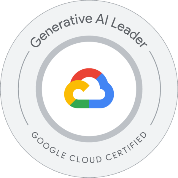 Google Cloud Generative AI Leader badge